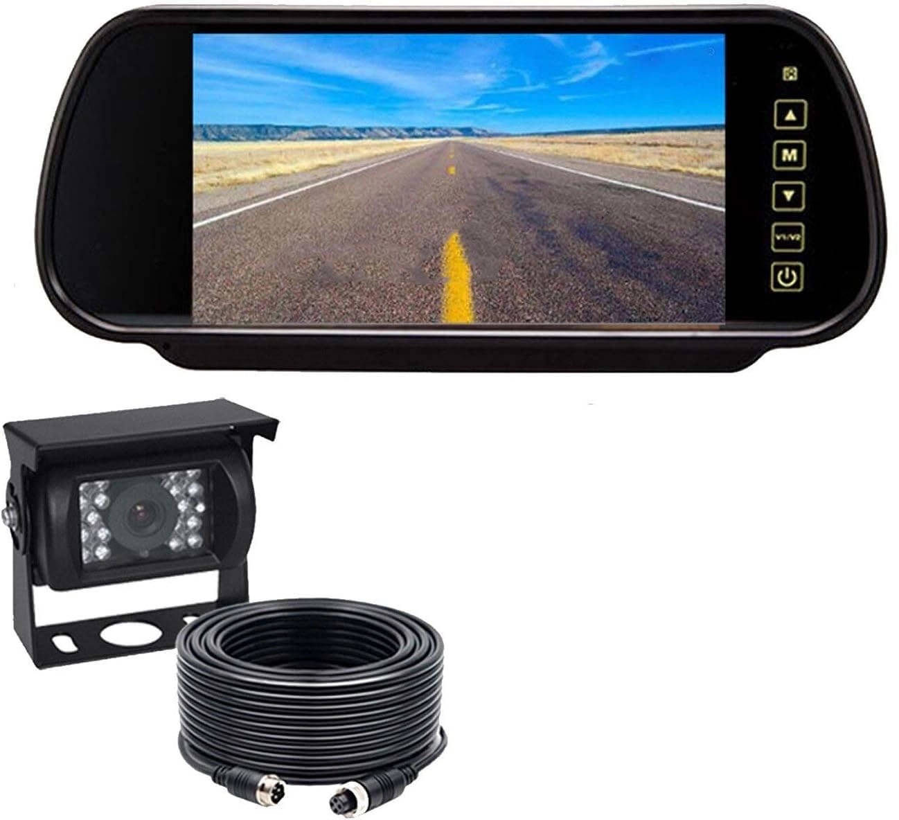 YWD TFT Car Rear View Monitor - 7 Inch