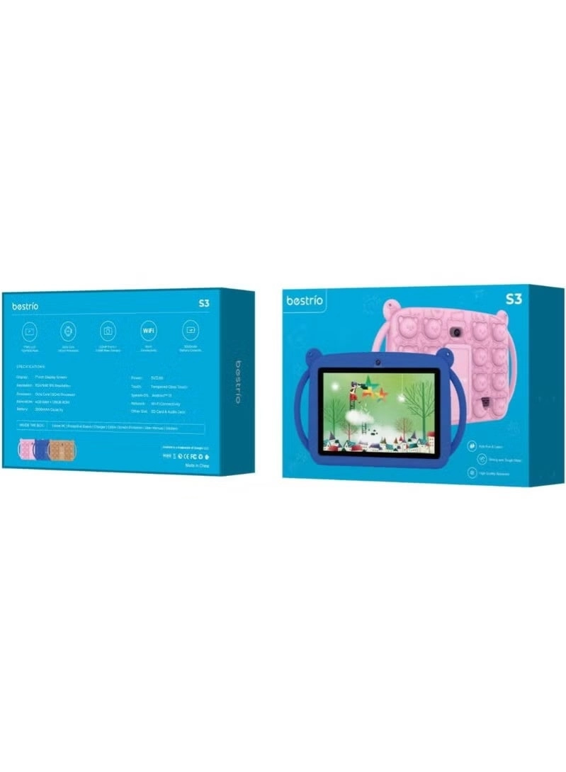 S3 Kids Tablet - 4GB 7-inch 128GB