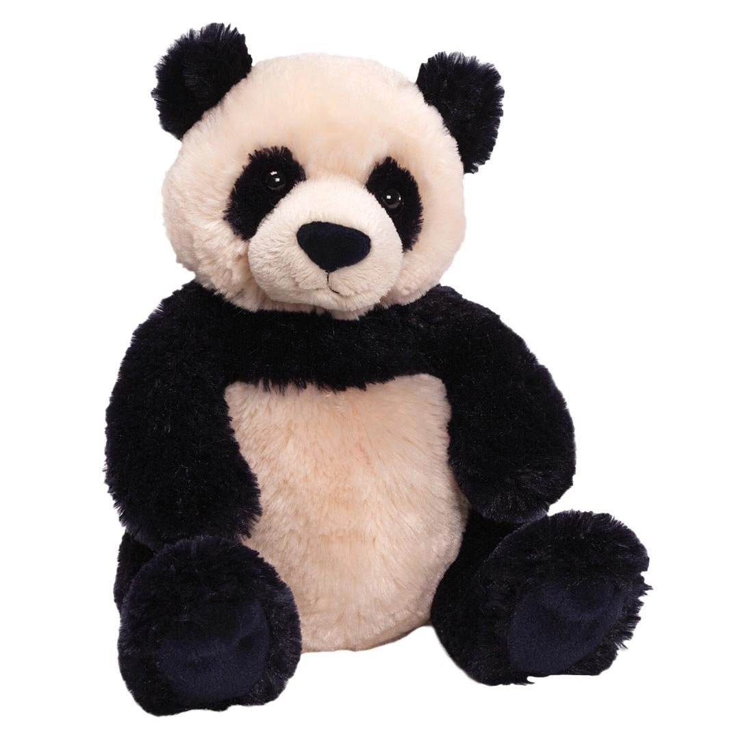 GUND Zi-Bo Panda - 12" Dark Navy Cream Plush
