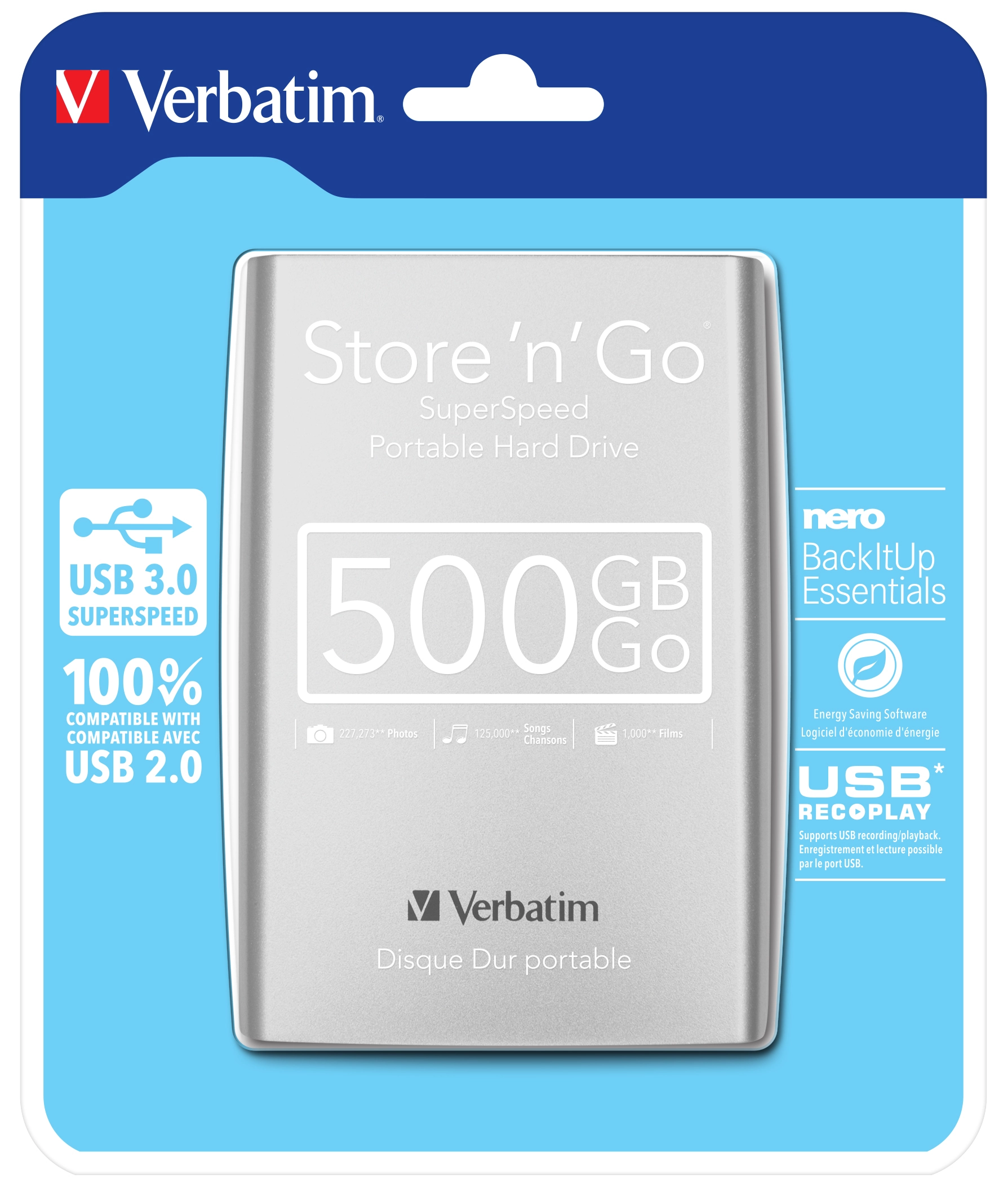 Store 'n' Go - 500GB HDD