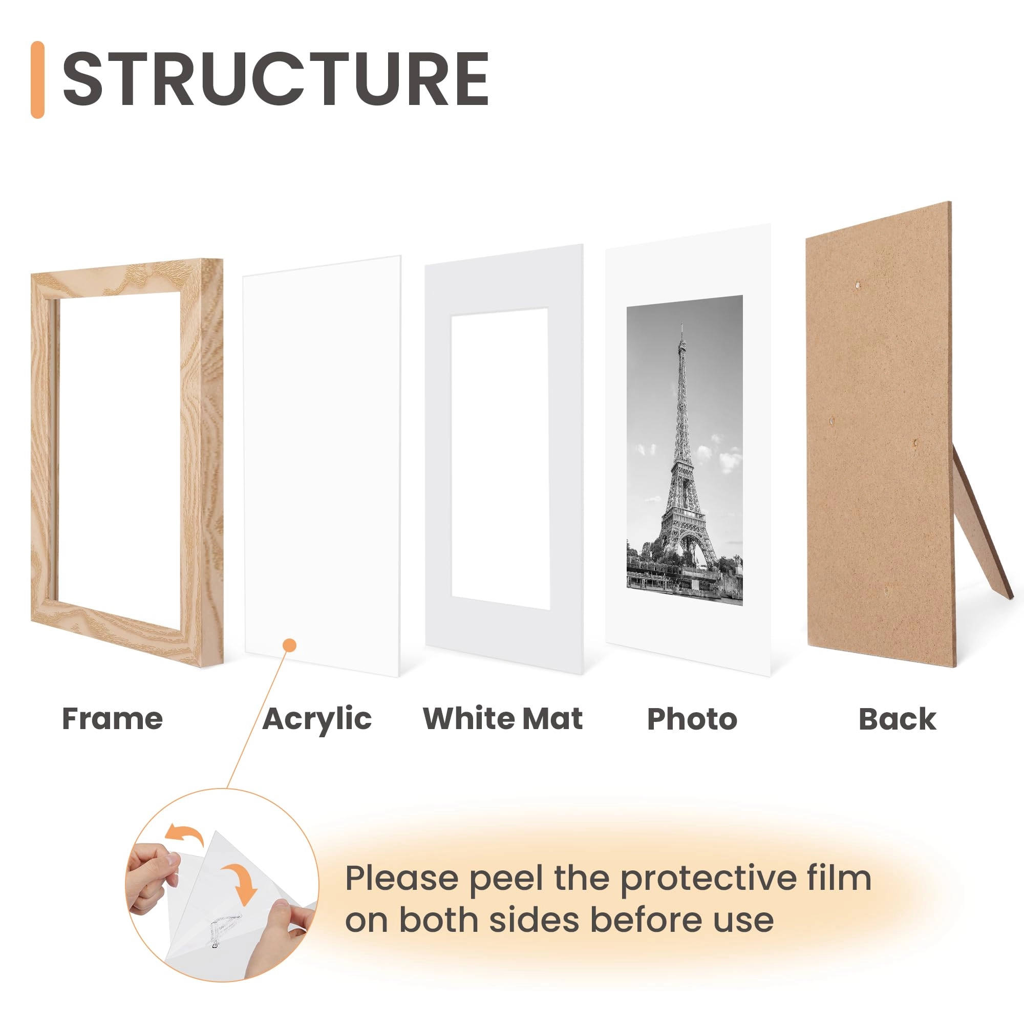 Collage Picture Frame - 8x10