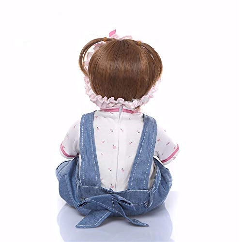 Reborn Baby Doll - 17 inch 42cm soft cloth body Bundle
