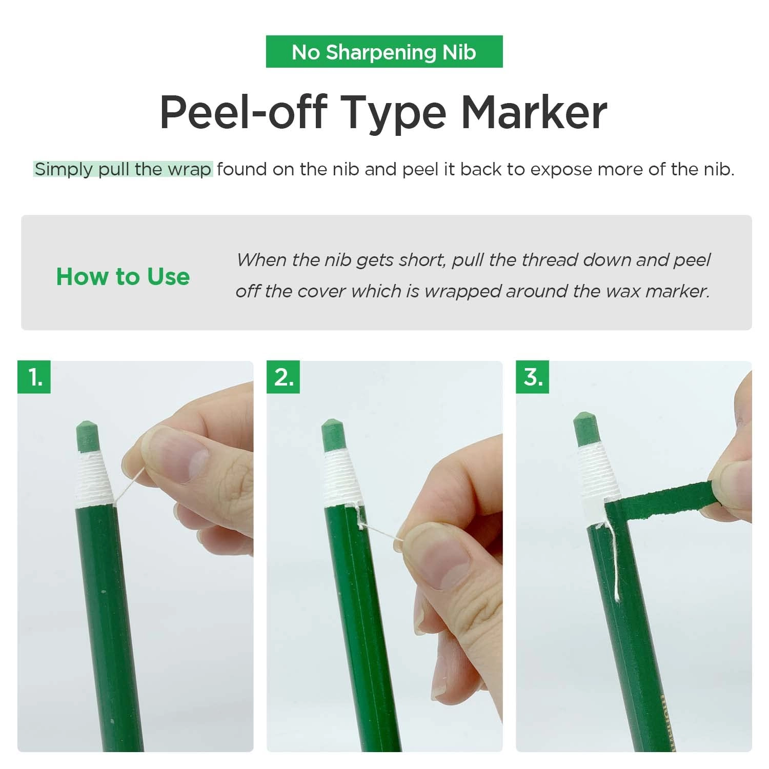 Peel Off China Markers - Assorted Bold