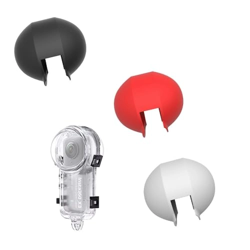 Anti-Scratch Camera Lens Cover Silicone Case - Insta360 X3 / X4