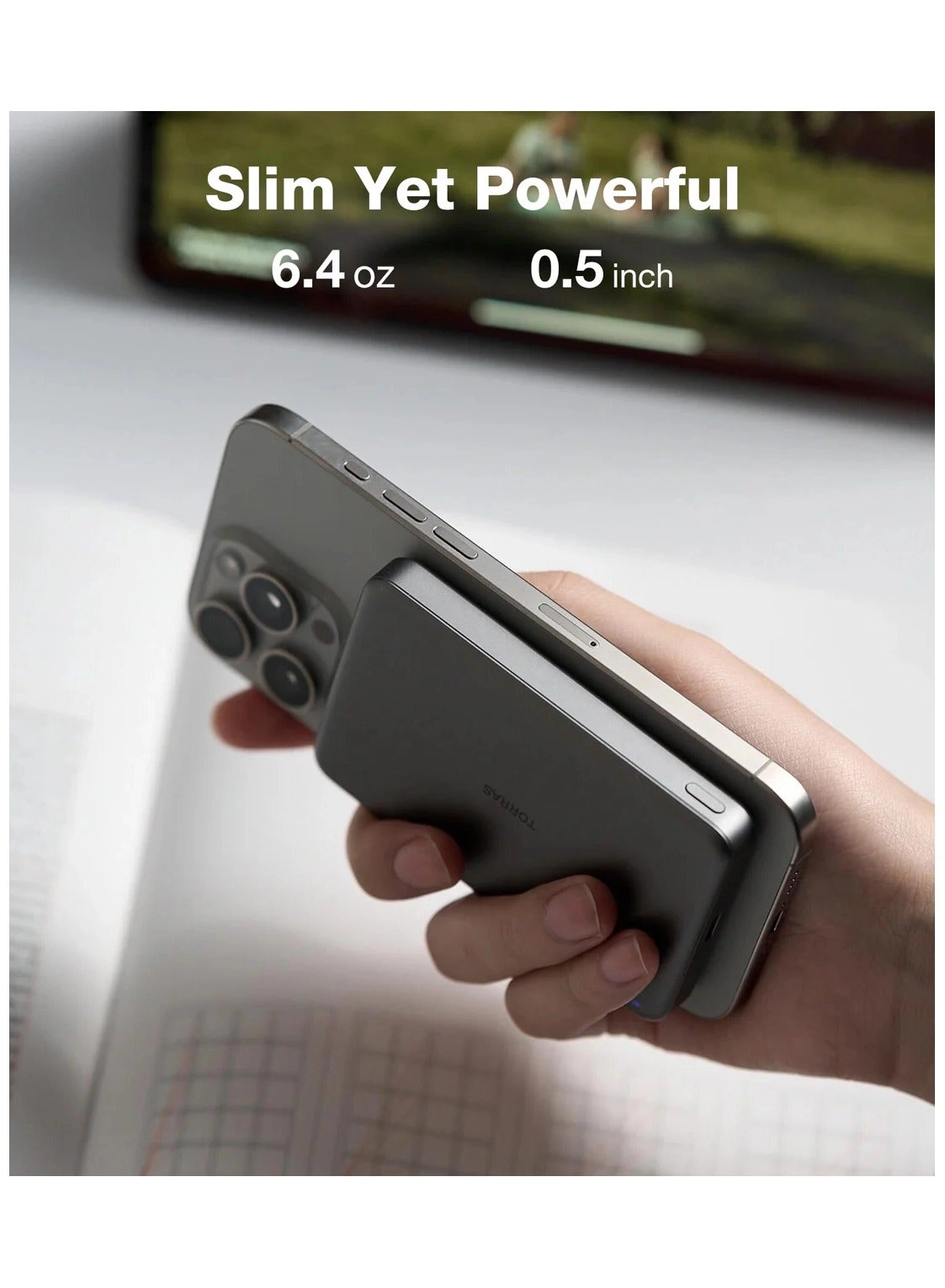 Go-MiniMag Qi 2.0 - 10000mAh 30W Qi2