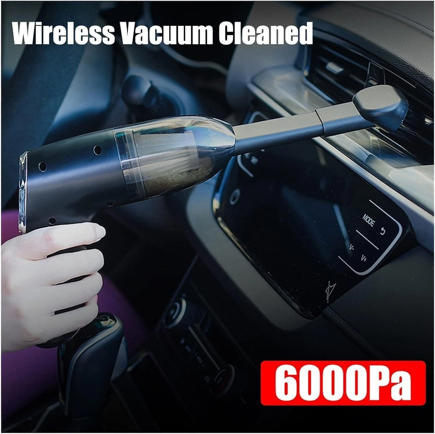 Mini Wireless Handheld Vacuum Cleaner - 2000ma