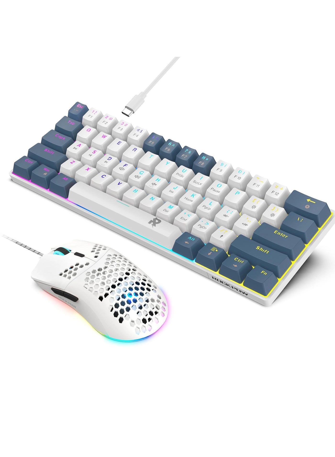 Gaming Keyboard and Mouse Combo - Wired