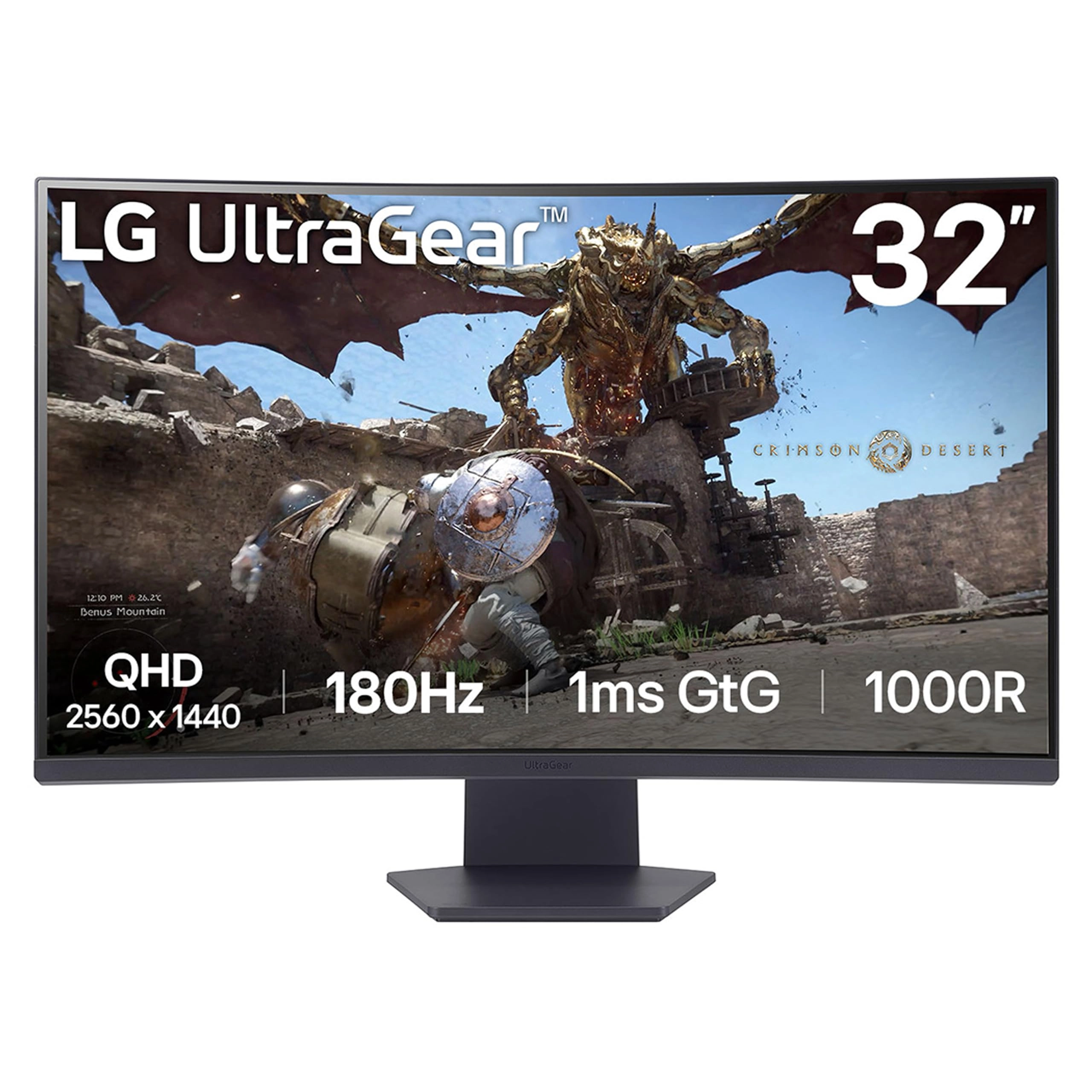 LG 32GS60QC-B - 32 in 2560 X 1440