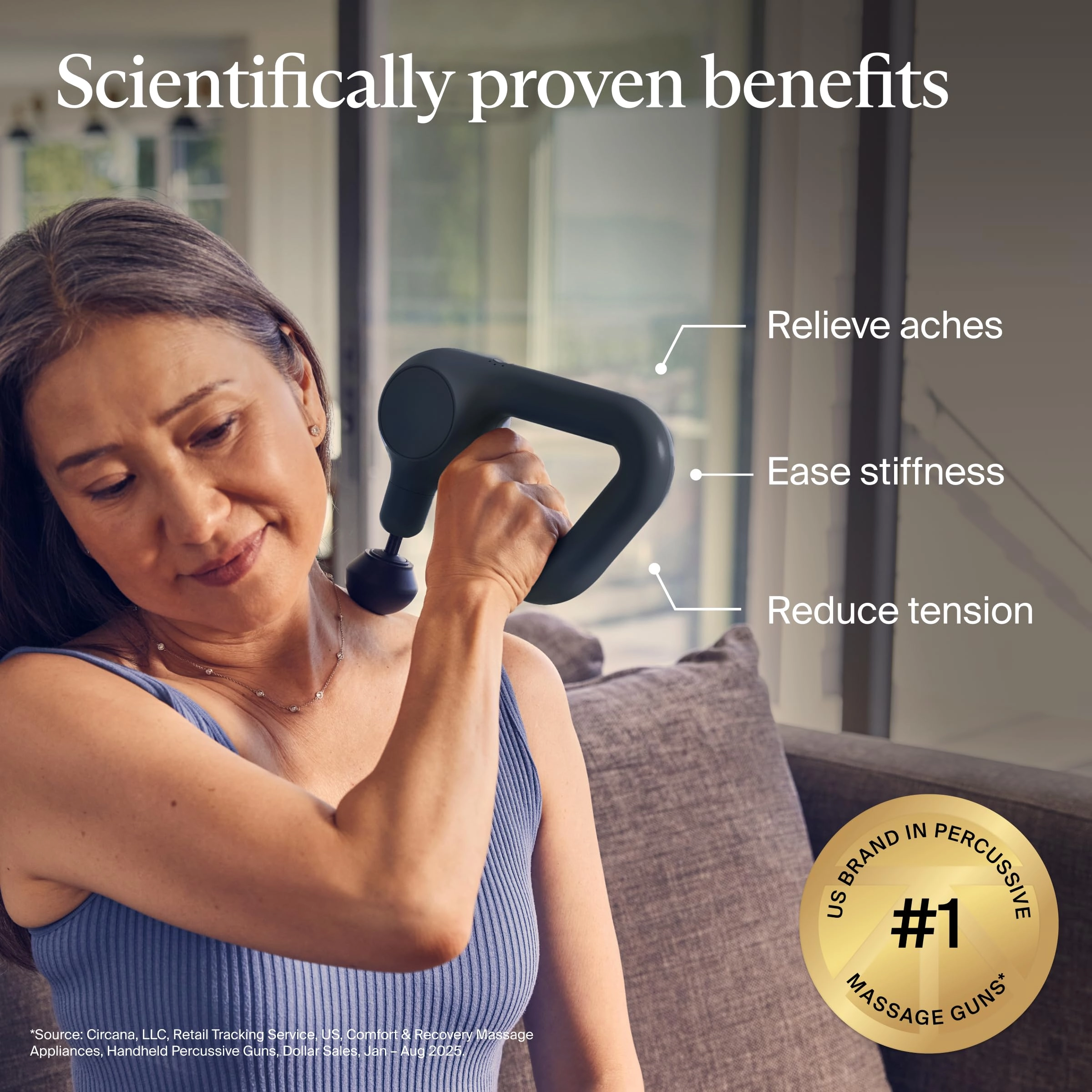 Relief Massage Gun - 3-speed