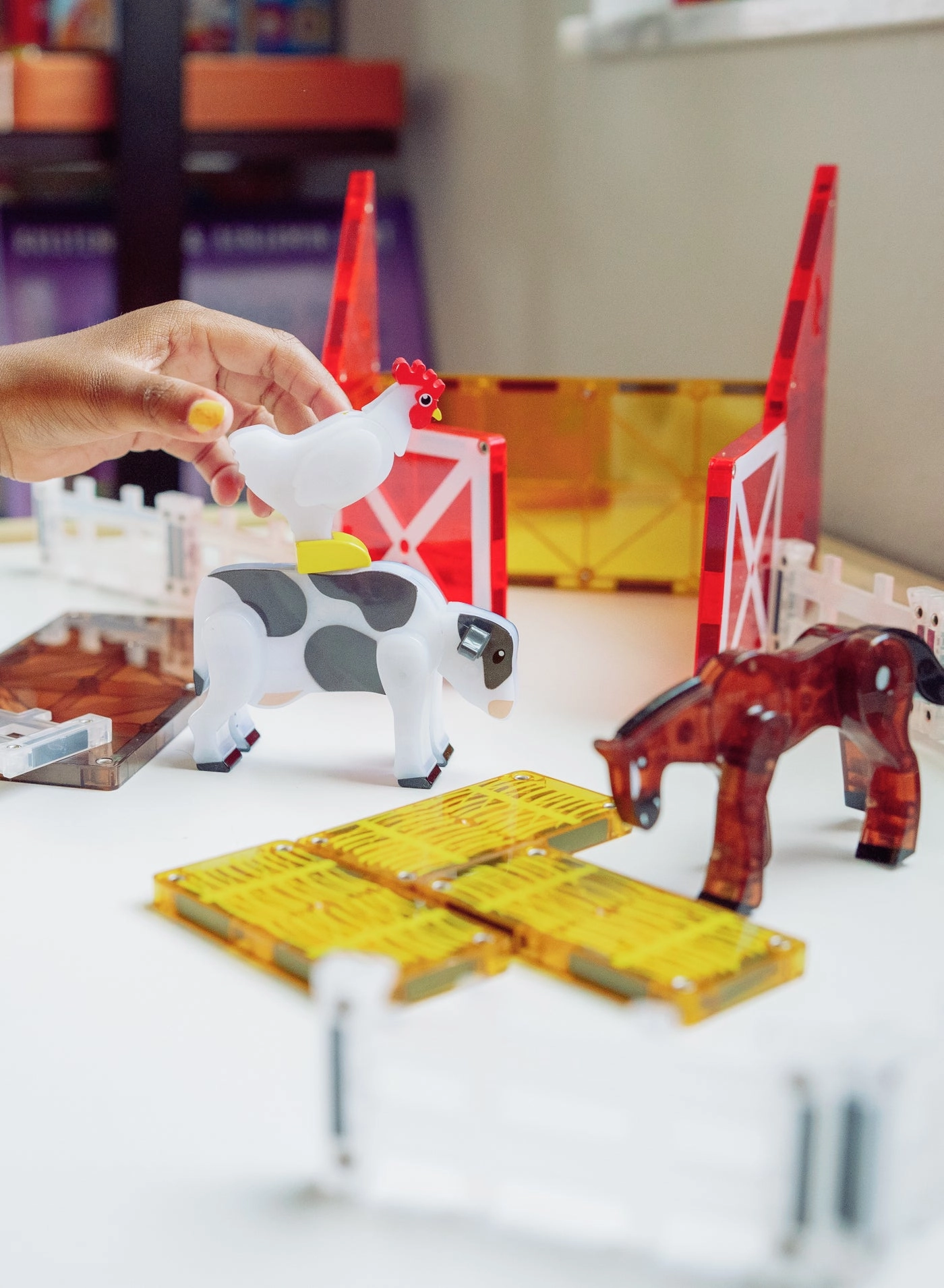 Farm - Animals Horse, Chicken, Pig and Cow 25 pcs