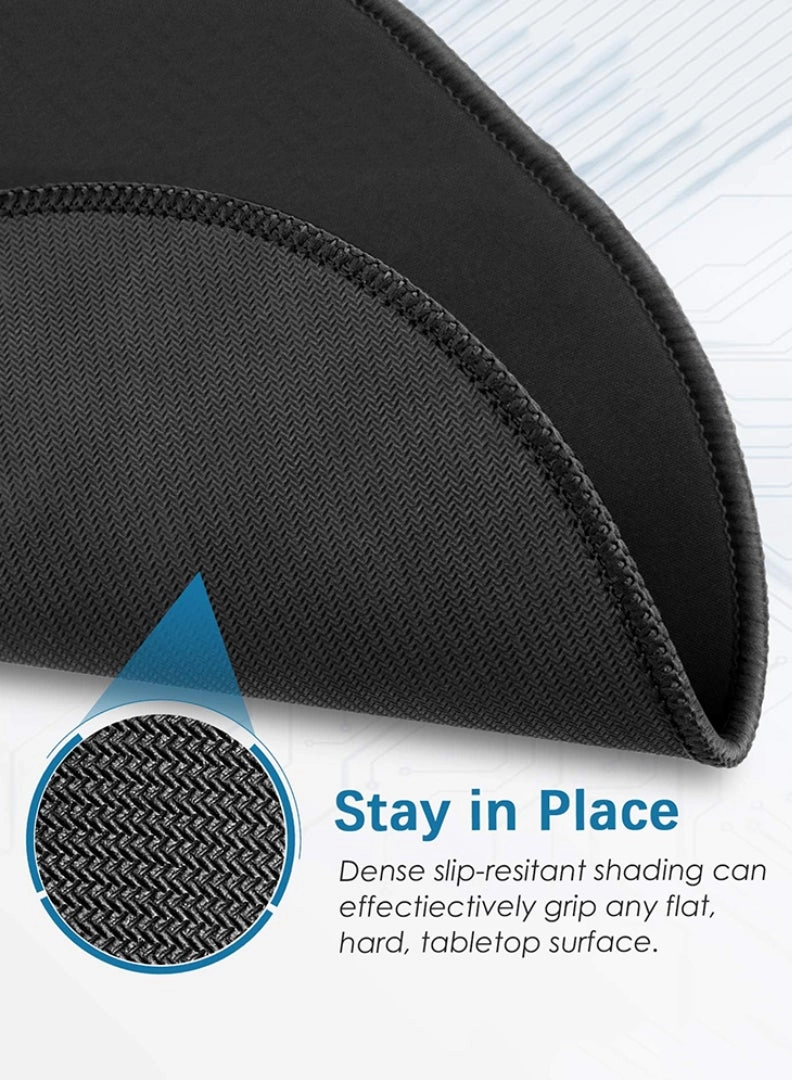 Round Lycra Cloth Gaming Mouse Pad