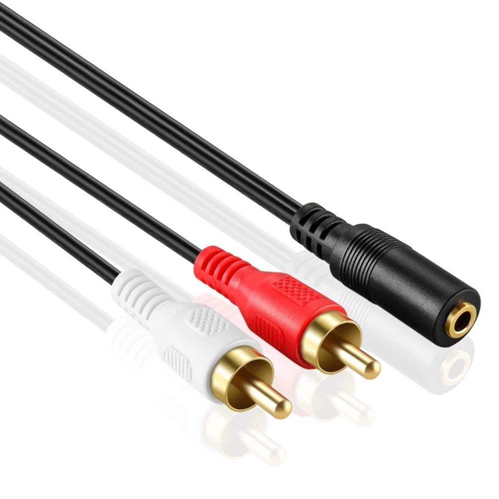3.5mm to RCA Stereo Audio Cable Adapter