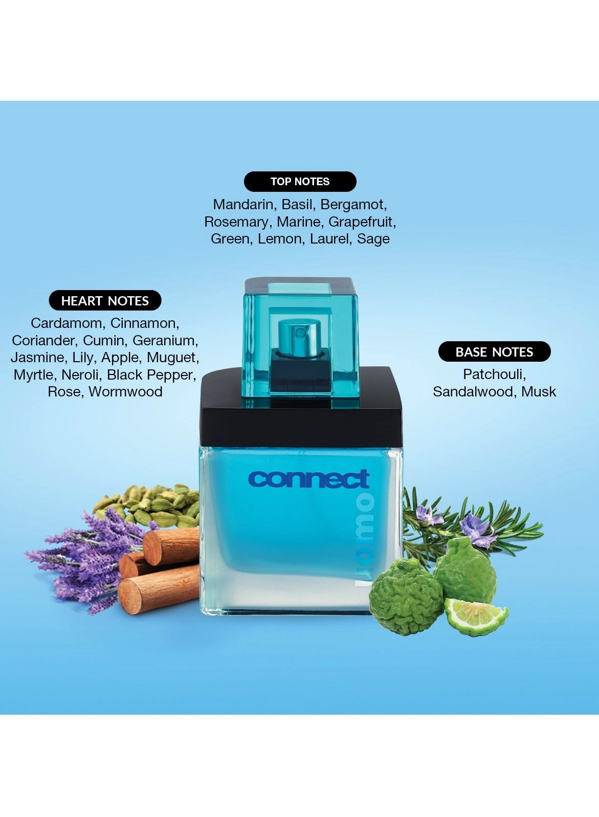 Connect Uomo Eau de Toilette 100ml