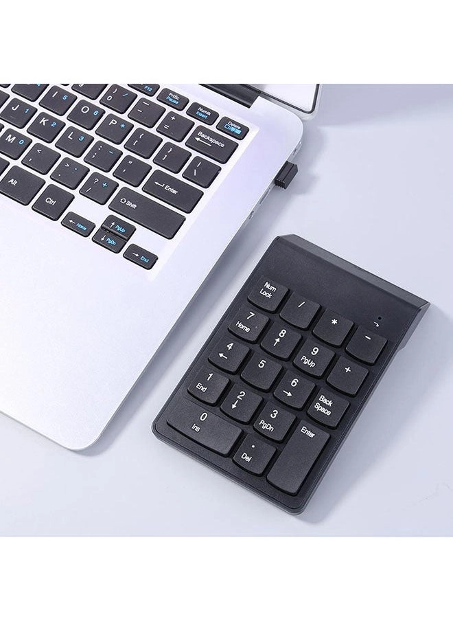 Numeric Keypad - 2.4G Wireless Black