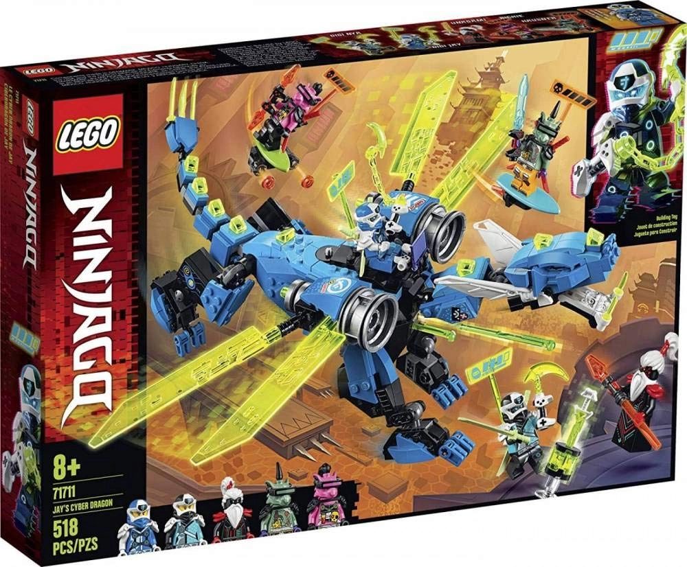 LEGO NINJAGO Jay's Cyber Dragon (71711) - Fantasy