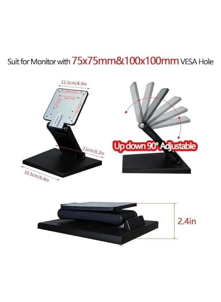 Adjustable LCD Monitor Stand - 10inch~24inch 75x75mm 100x100mm