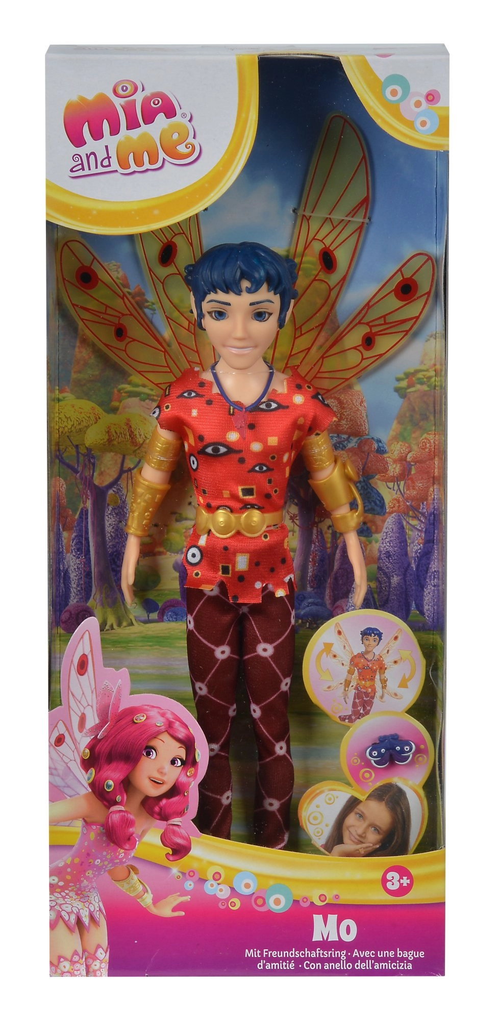 Mo Elf Dressing Doll - 24.5 cm 6 x Accessories Ages 3+