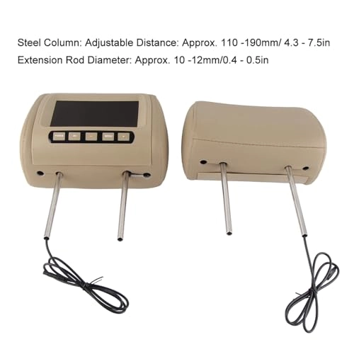 Headrest Player - 7 in