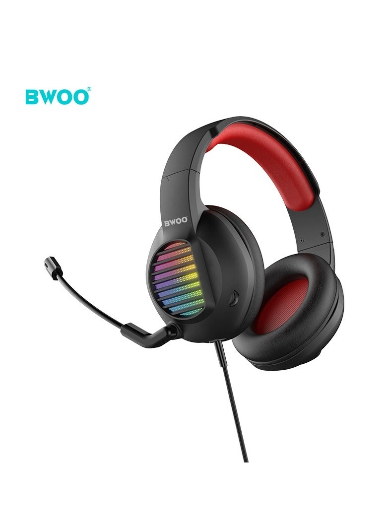 BWOO Gaming Headphone Wired Headphone