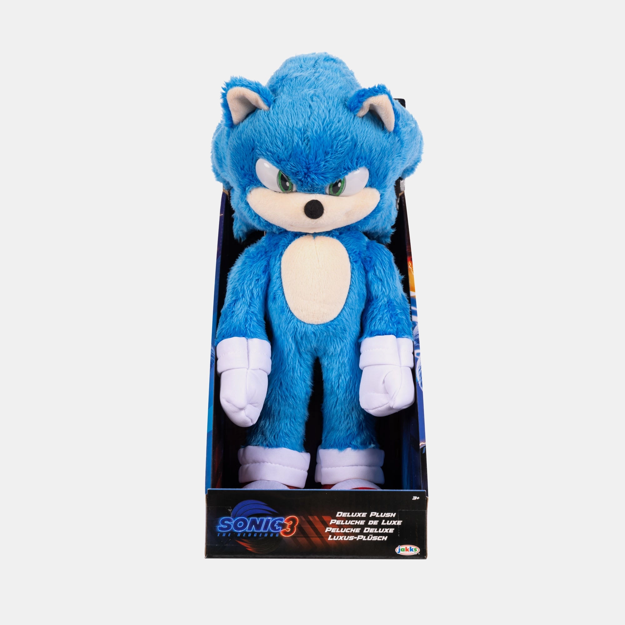 Sonic The Hedgehog Sonic 3 Movie Deluxe 32.5 cm Plush