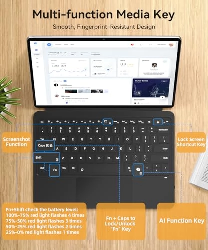 Surface Pro 12 Keyboard - Wireless
