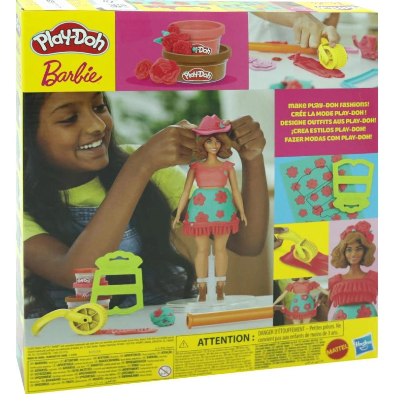 Barbie Florals & Fringe Activity Dough