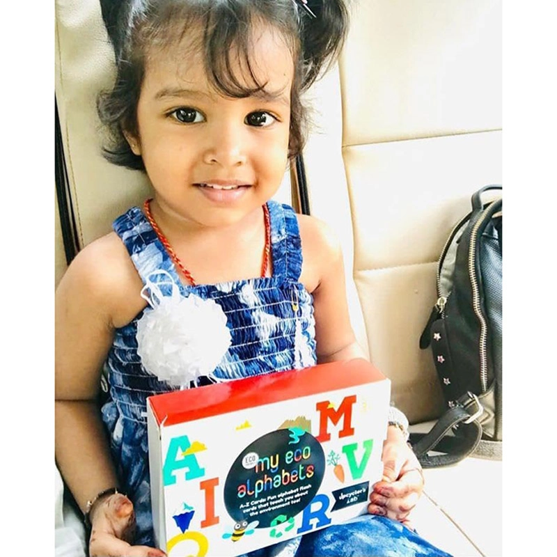 Eco Alphabets Letter Recognition Card Game - 3 years & above