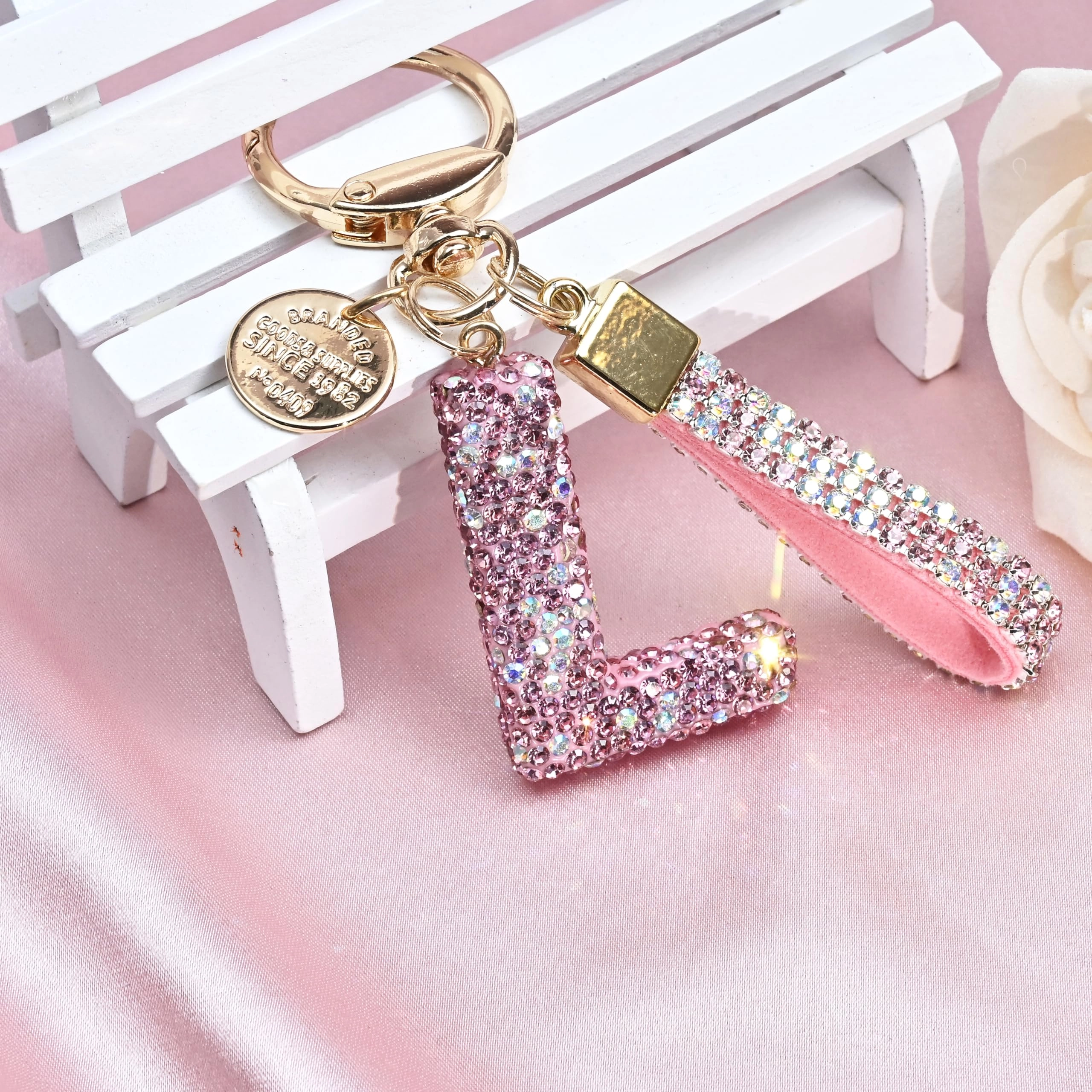 Initial Letter Keychain - Letter