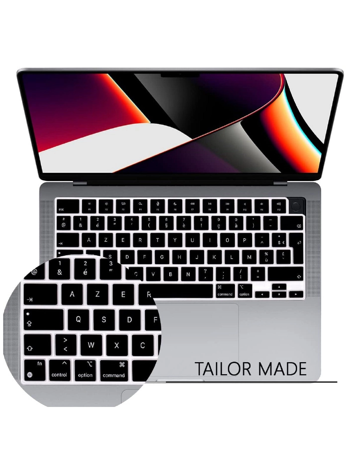 Silicone Keyboard Cover - French(AZERTY)