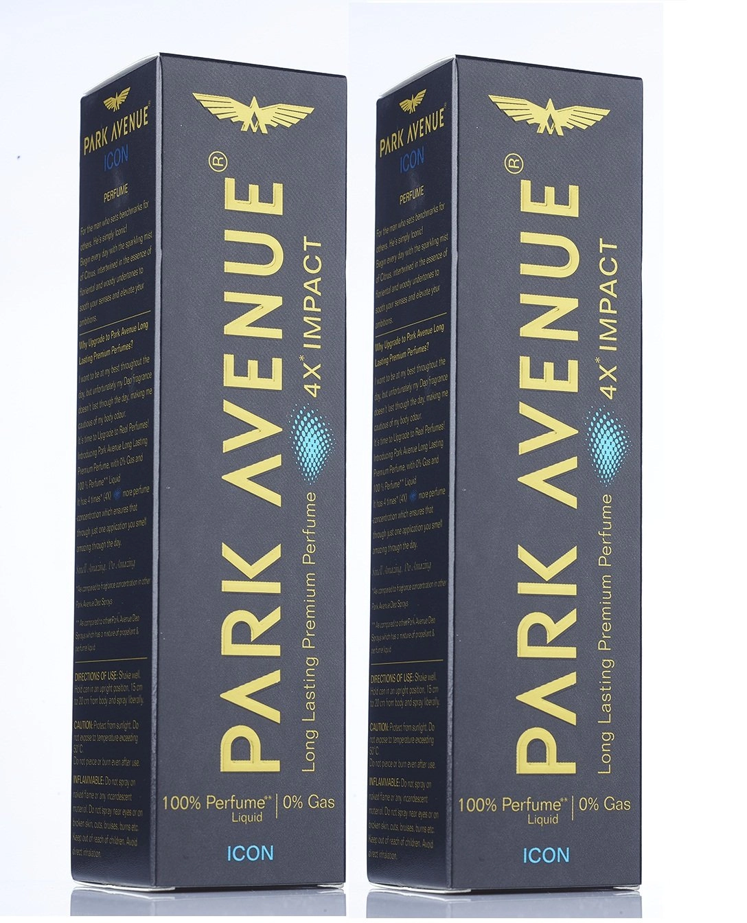 PARK AVENUE 4 Times Impact Eau de Parfum 120ml Pack