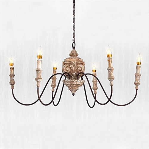 American vintage candle chandelier