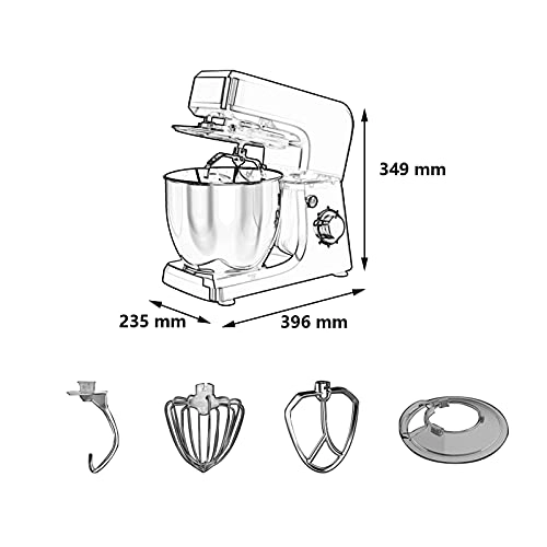 Multifunctional Dough Mixer - 6.5L 1500W