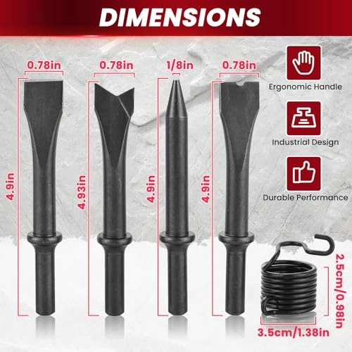 Air Hammer Kit - 150mm 4500 BPM