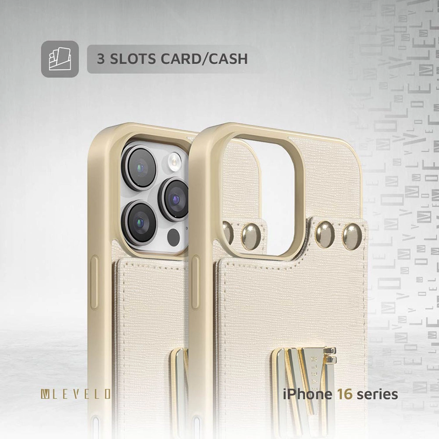 Serena Leather Case for iPhone 16 Pro Max