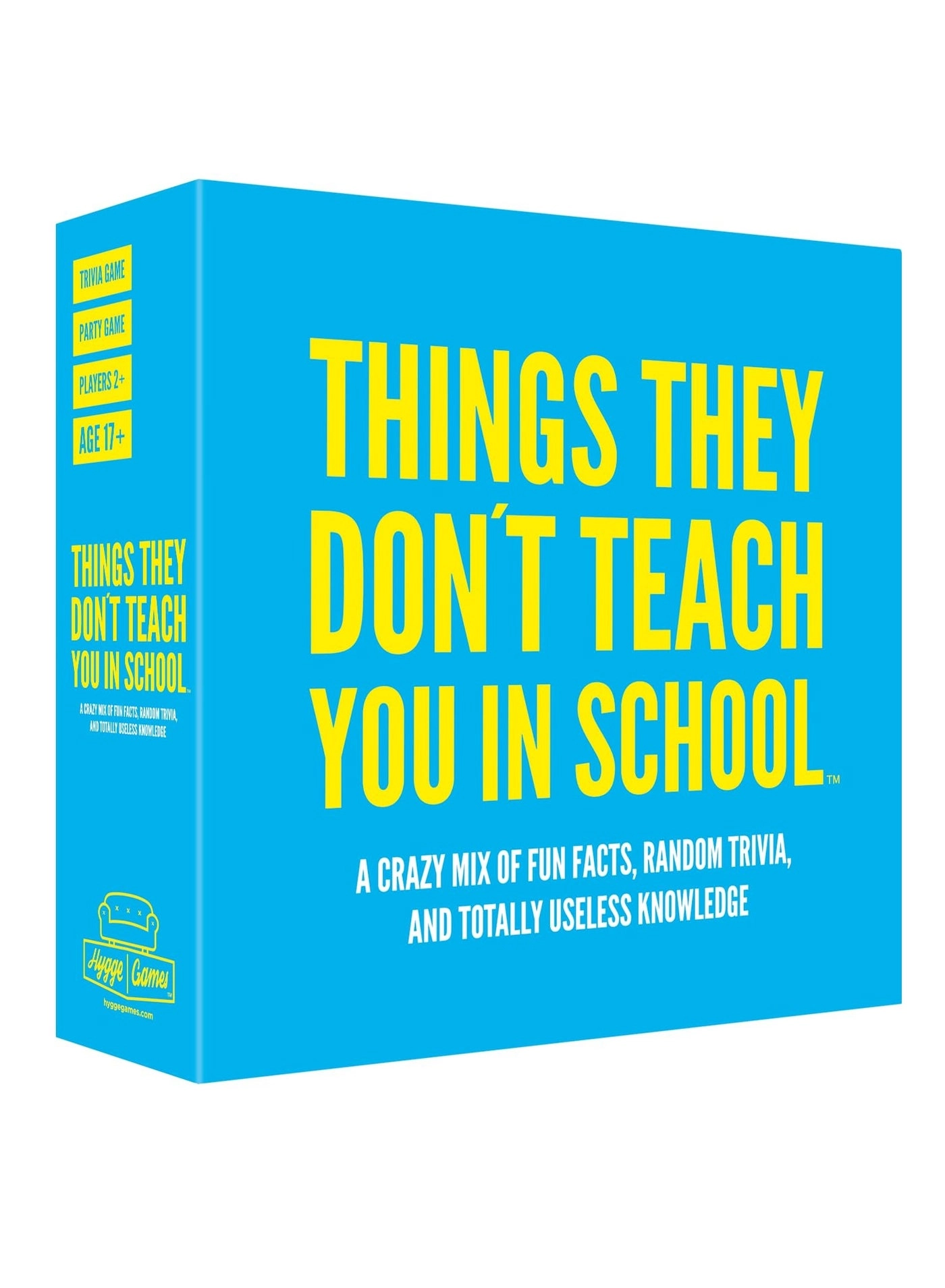 NIBEMINENT Things They Don't Teach You in School - Party Trivia Fast-paced