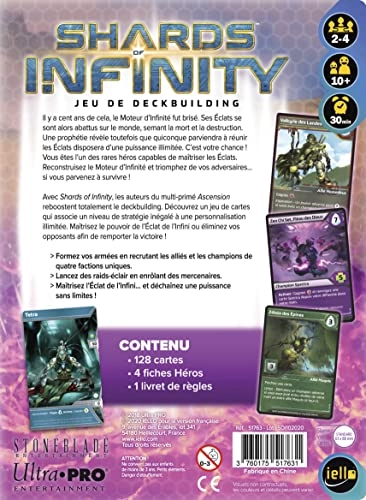 Shards of Infinity - Base Game + Shadow of Salvation Expansion - Co-op Campaign + Bottle Opener (French)