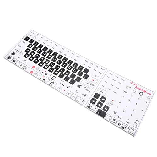 Keyboard Stickers - PVC Clear Frosted 84-108 Key