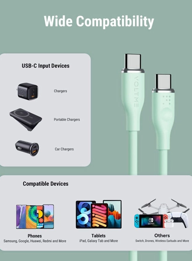 USB C to USB C Cable 60W USB-C to USB-C 1.0m