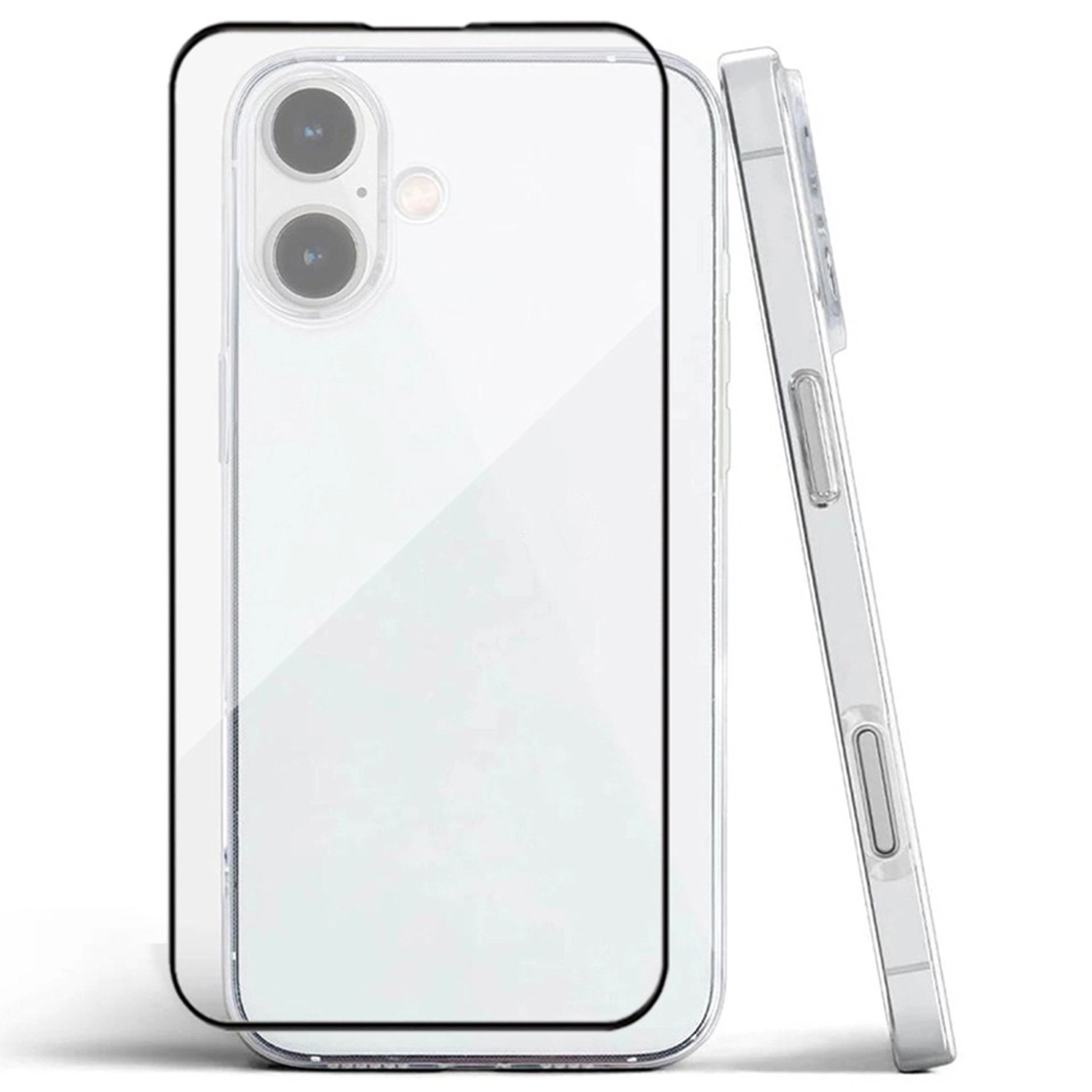 Case with Screen Protector for iPhone 16