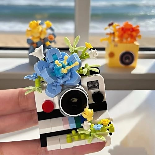 Blue Flowers Camera - 247 pcs