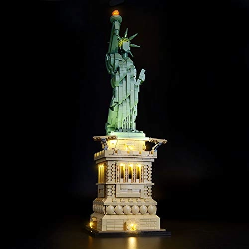Led Lighting Kit for LEGO 21042 Architecture Statue of Liberty