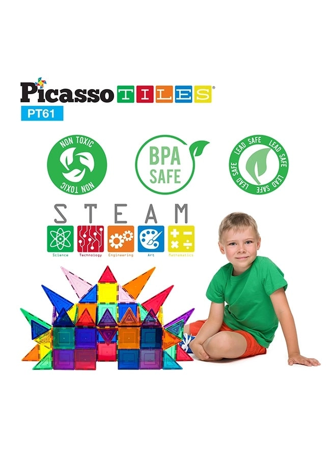 Magnetic 3D Blocks - Construction 61 pcs