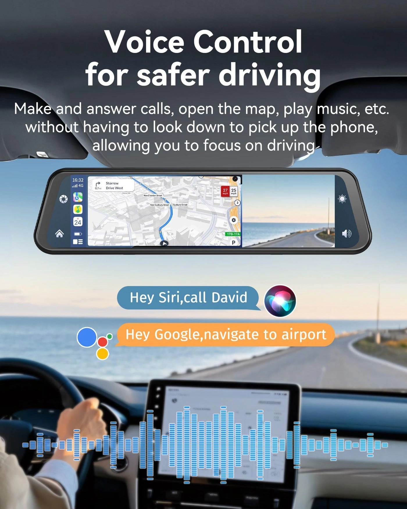 Rearview Mirror Camera - 4K 25FPS