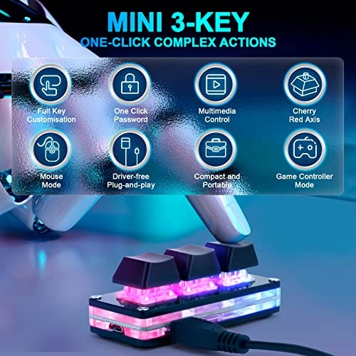 3-Key Gaming keypad - USB