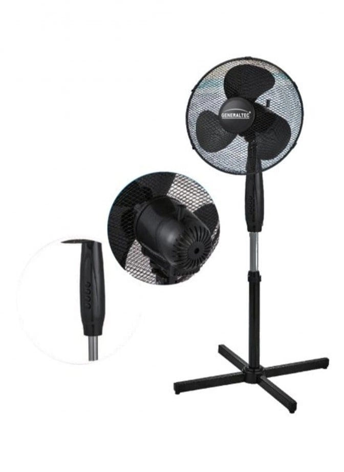 GENERALTEC Electric Standing Fan - 3 Speed 45W