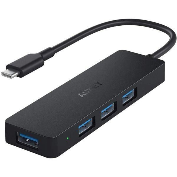 CB-C64 - 4 Port USB Type-C Hub Black