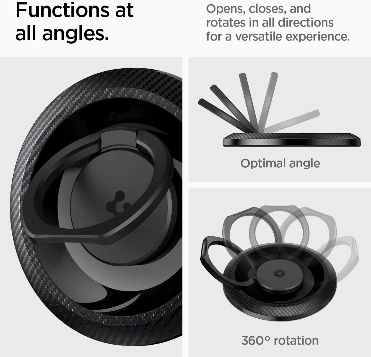 O-Mag Ring - MagFit Magnetic Phone Holder KickStand