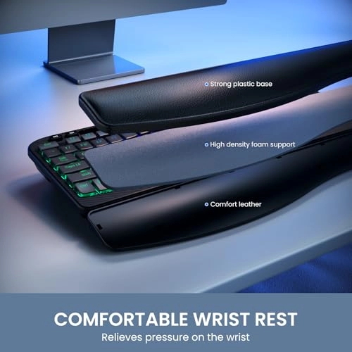 Ergonomic Backlit Keyboard - Wired