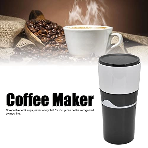 Drip Coffee Maker - 2.4E+2 Milliliters Compatible with All Kinds of K Cup Capsules