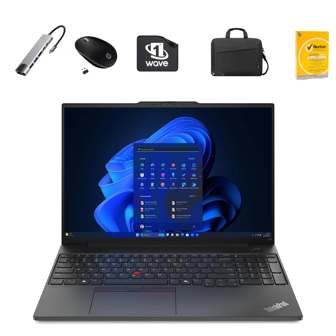 Lenovo ThinkPad E16 G2 21MA000BGP - 16'' Core Ultra 5-125U 16GB DDR5 512GB SSD